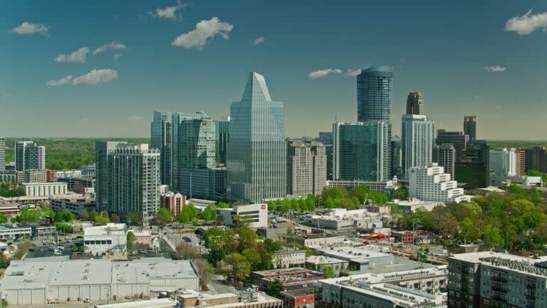 city skyline of buckhead atlanta during the day